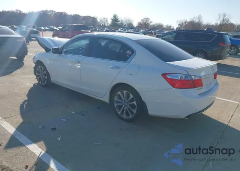 2013 Honda Accord Sport from USA, damaged, VIN 1HGCR2F55DA063985